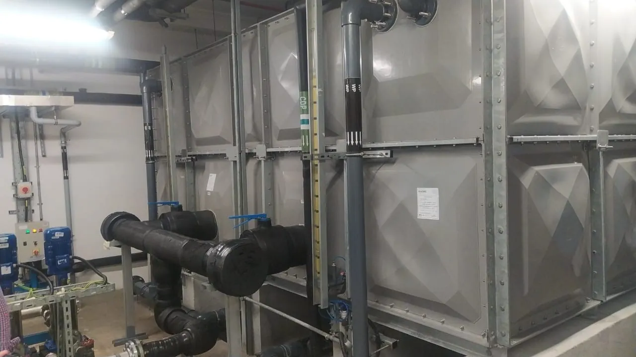 GRP water tank lining, New York University Abu Dhabi - view 1