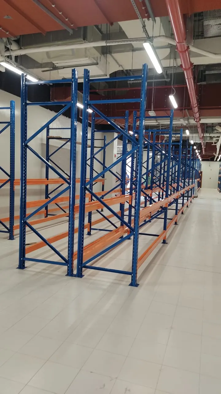 Lulu Group International shelving rack installation - view 2