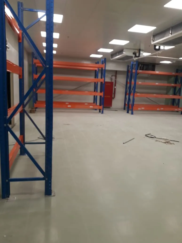 Lulu Group International shelving rack installation - view 3