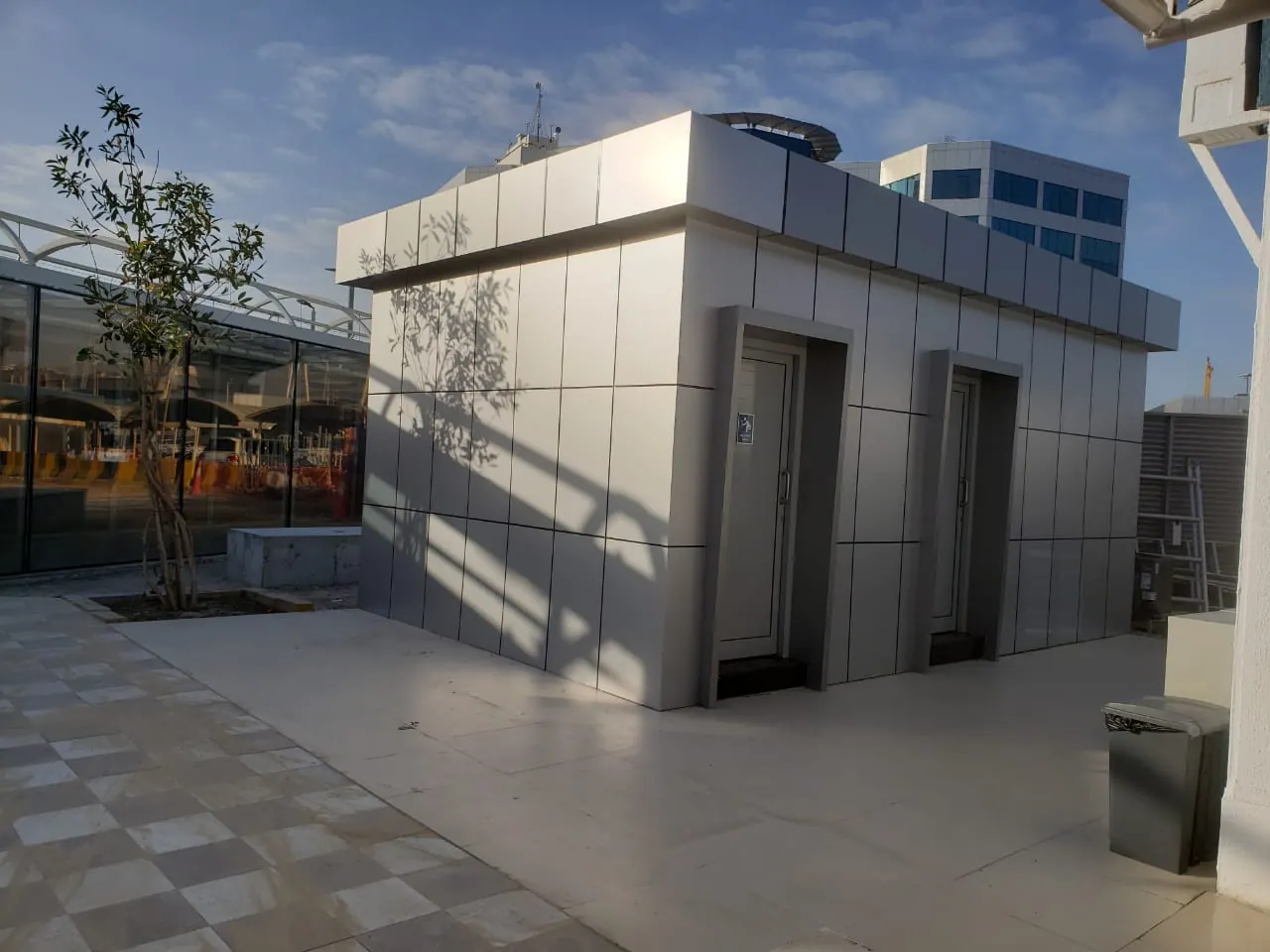 Abu Dhabi Port IT office construction - view 1