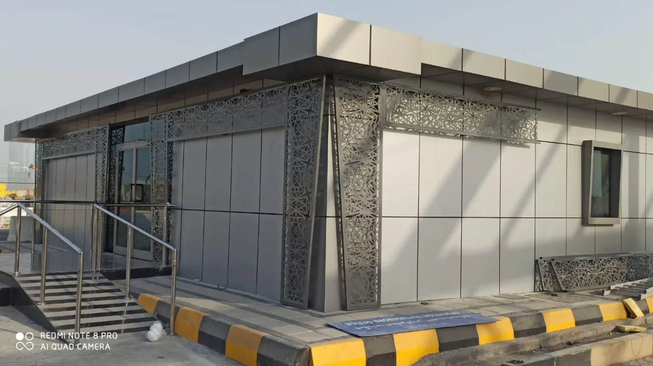 Abu Dhabi Port IT office construction - view 3