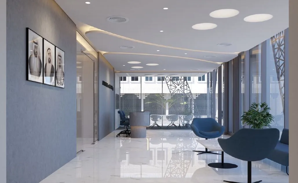 Abu Dhabi Ports reception modification - view 3
