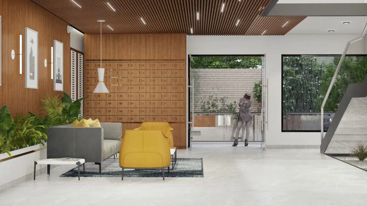 Residential interior fit-out - view 1