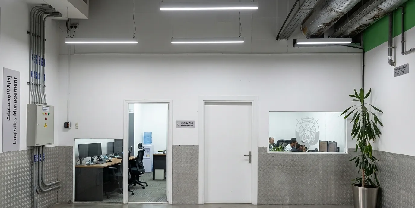 Abu Dhabi Municipality Despatch Centre fit-out, client ADCoop - view 4