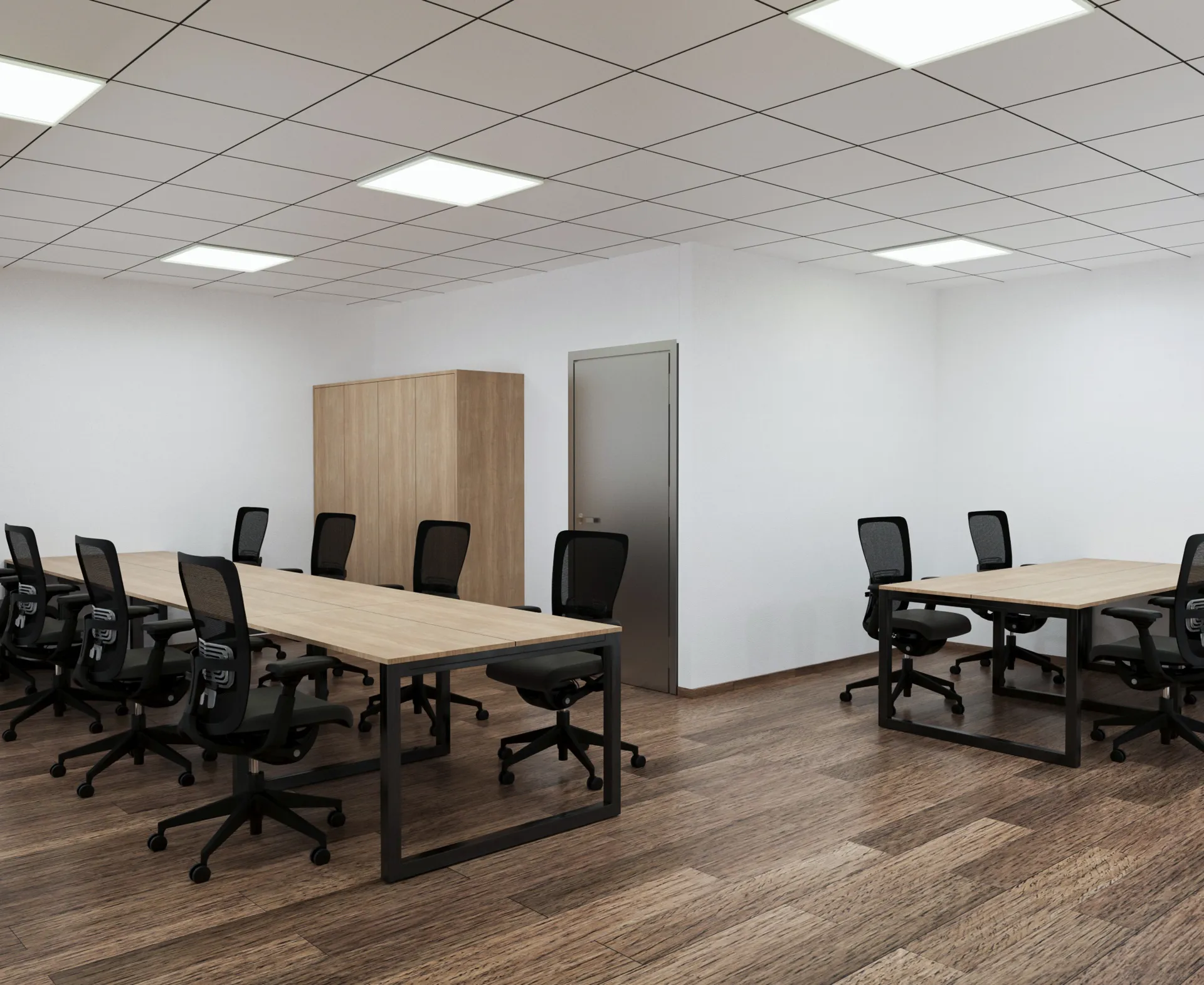 Branch office fit-out, client Bhatia Brothers - view 2