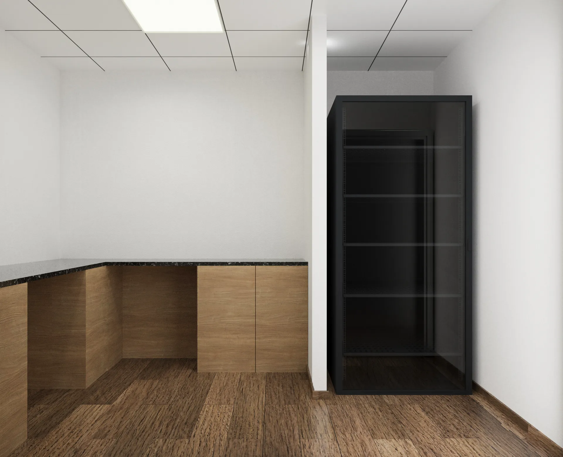 Branch office fit-out, client Bhatia Brothers - view 5